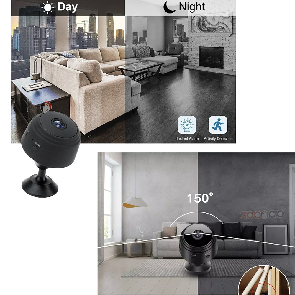 Miniatura 5 de Mini Cámara Espía Wifi Seguridad Detenci